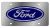 S.S. License Plates-Ford Logo