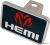 XL Factory Logo Hitch Plugs-Hemi w/Dodge Logo