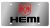 S.S. License Plates-Hemi word/logo